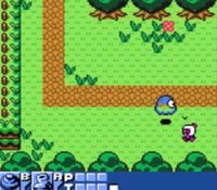 une photo d'Ã©cran de Bomberman Quest sur Nintendo Game Boy Color